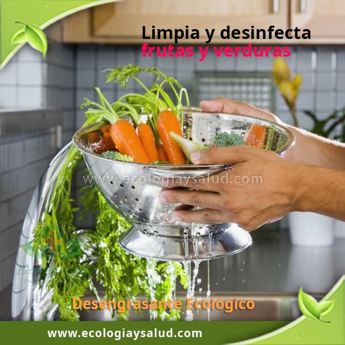 Limpiador  para frutas y verduras